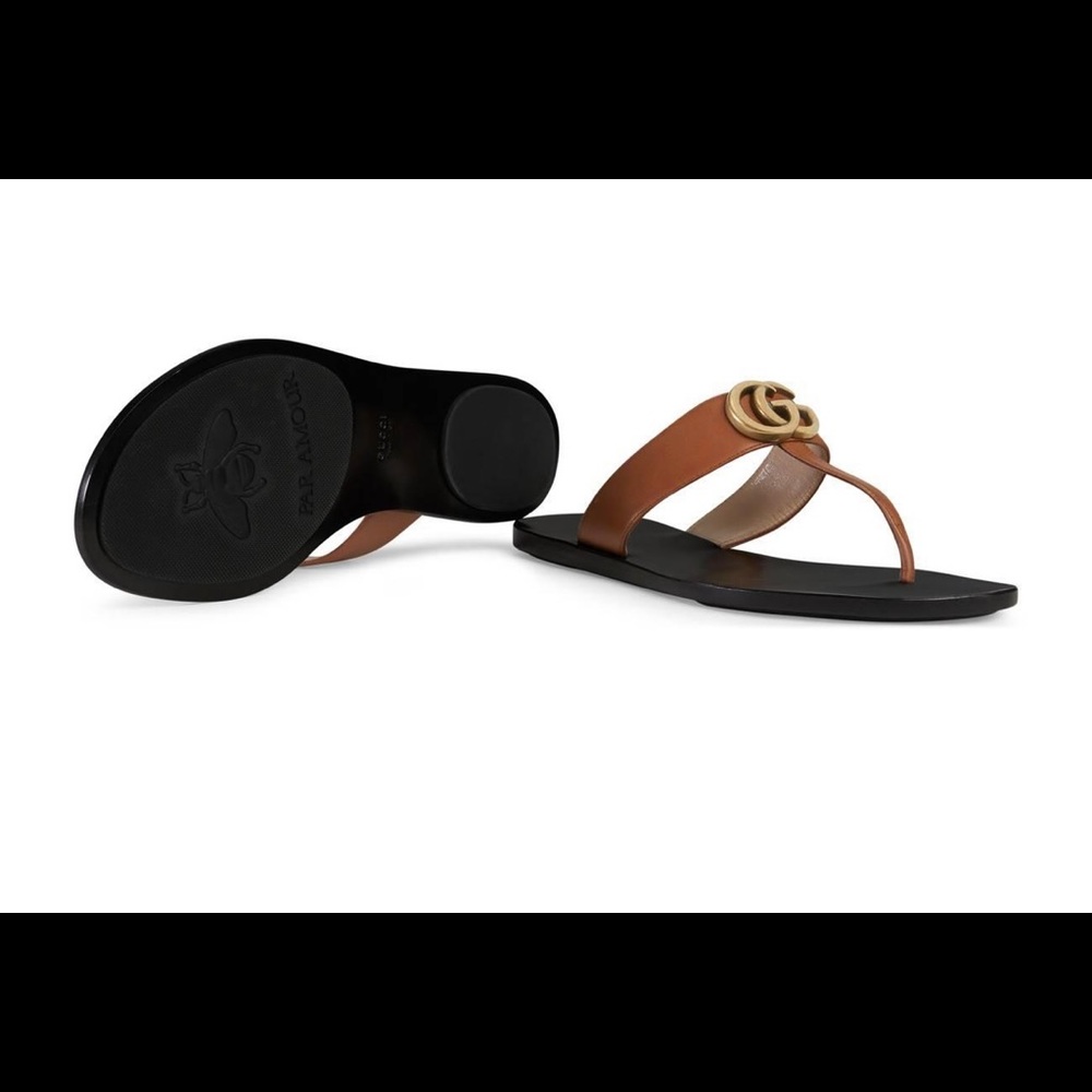 Beautiful leather Gucci sandals